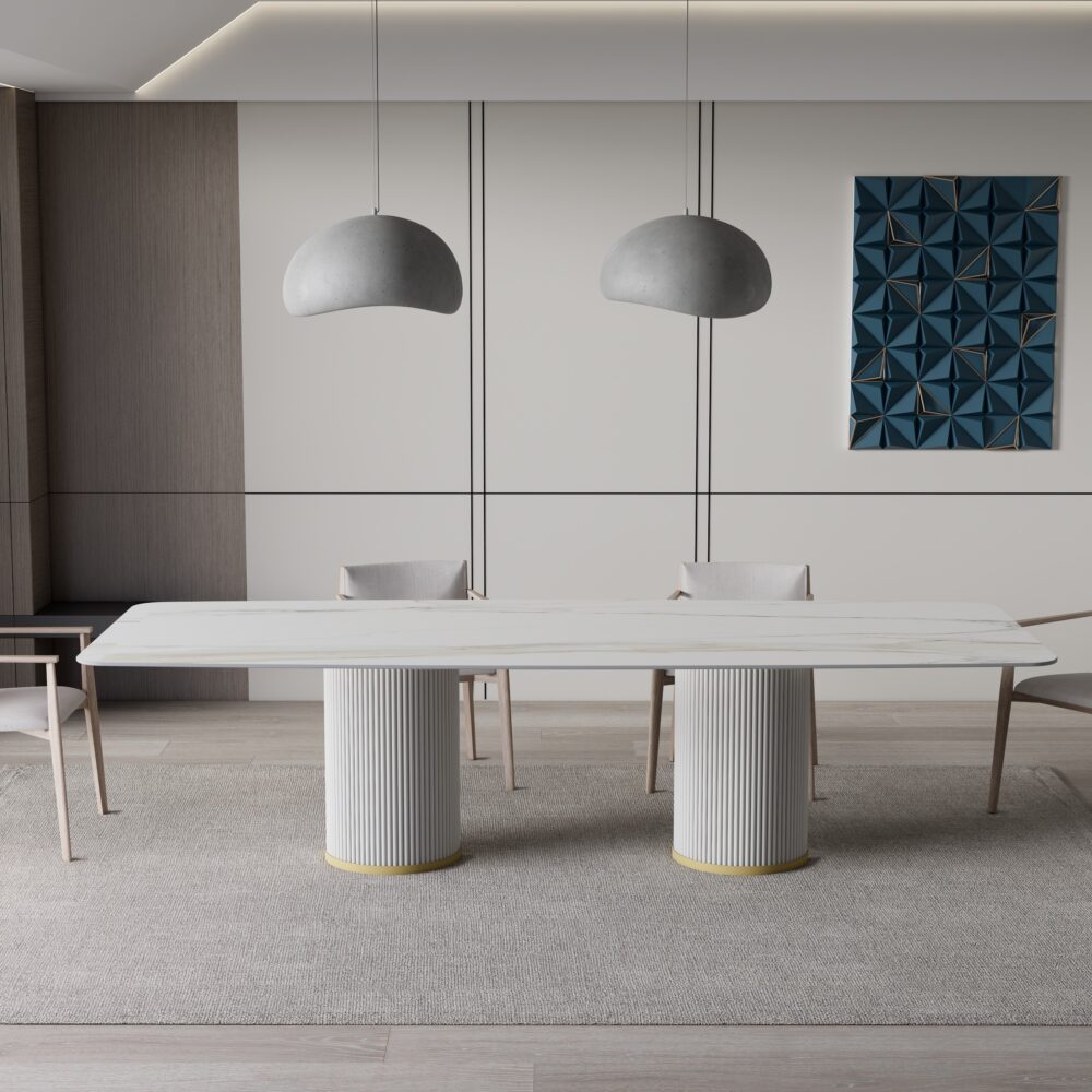 11 Colonna Base oro White