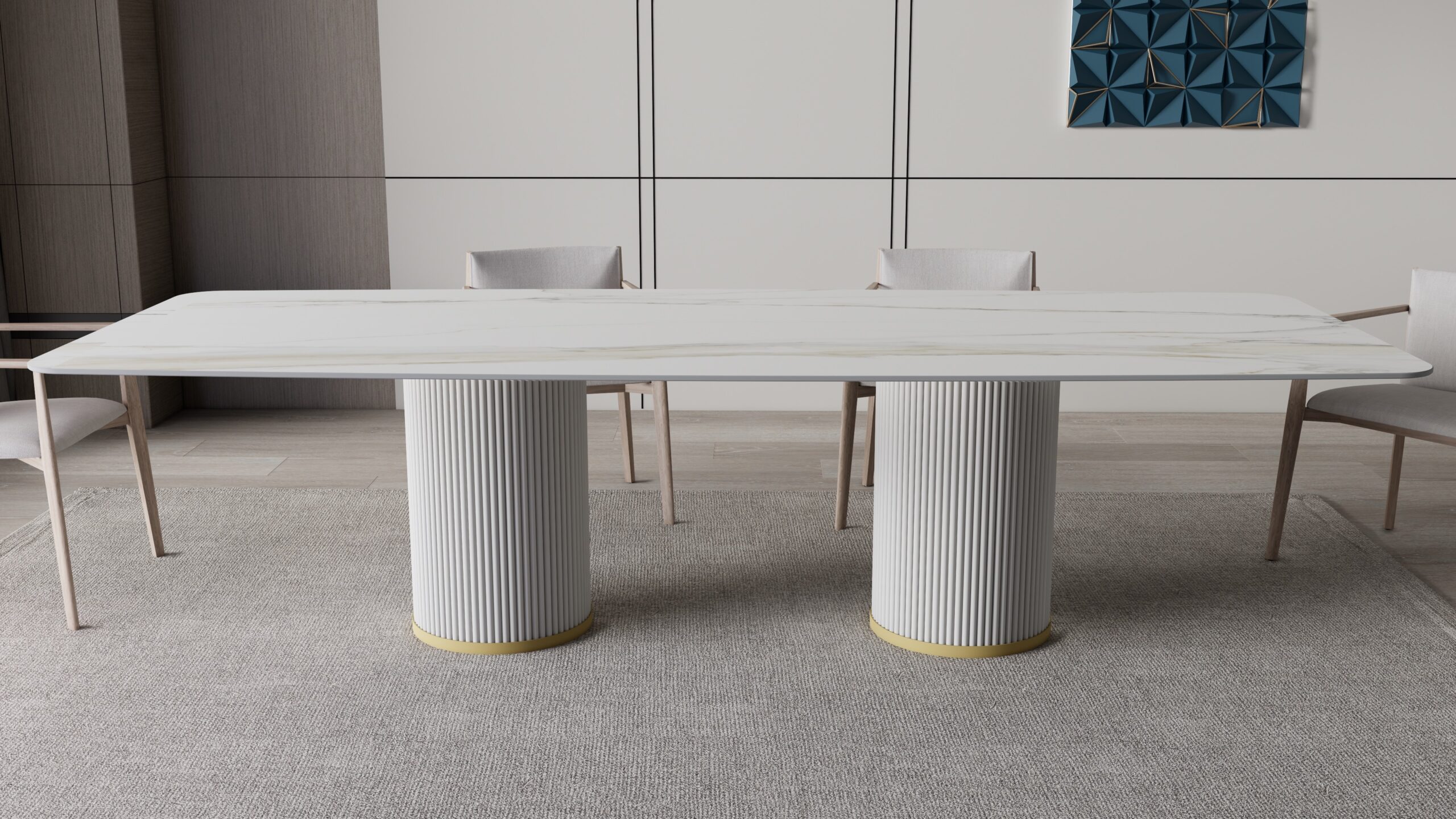Colonna Base oro White