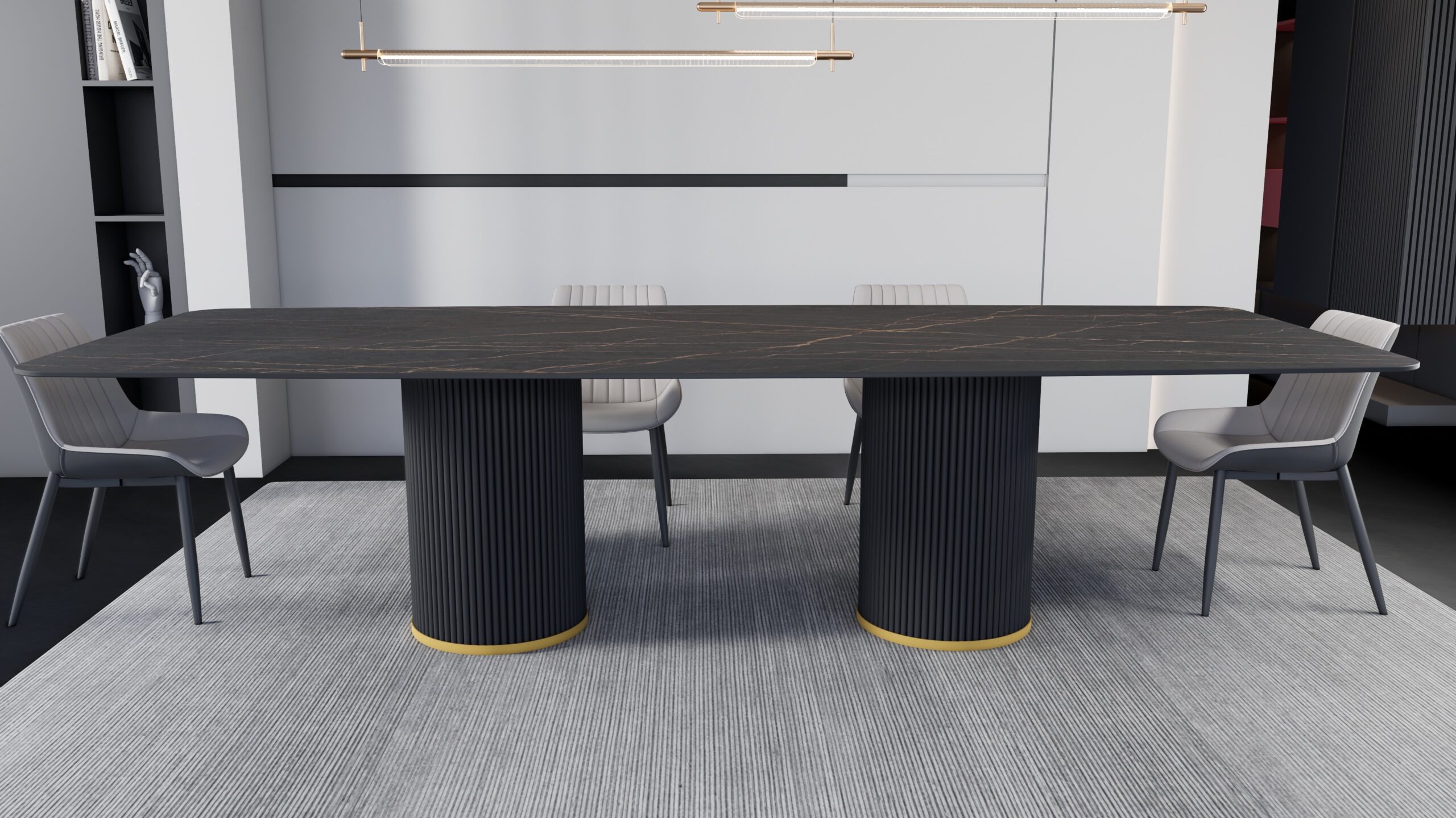 Colonna Base oro Black