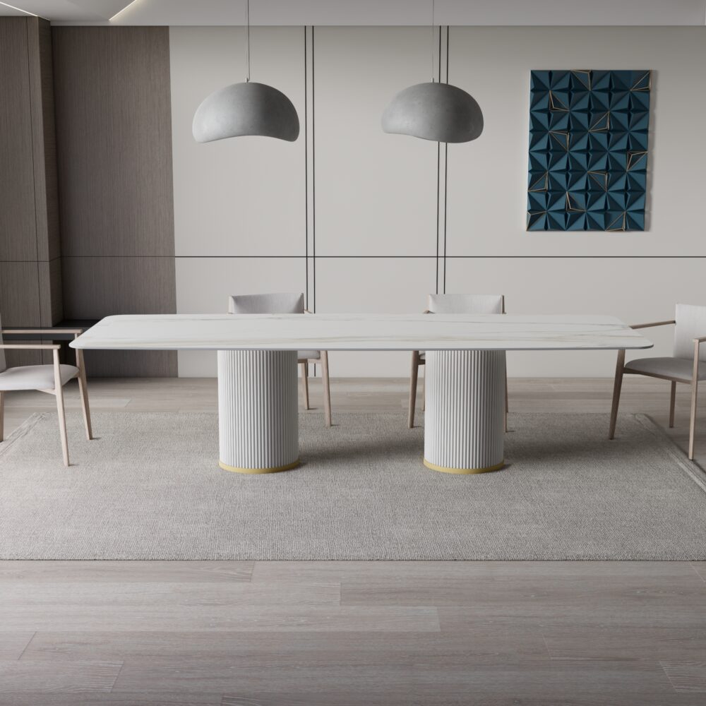 Colonna Base oro White