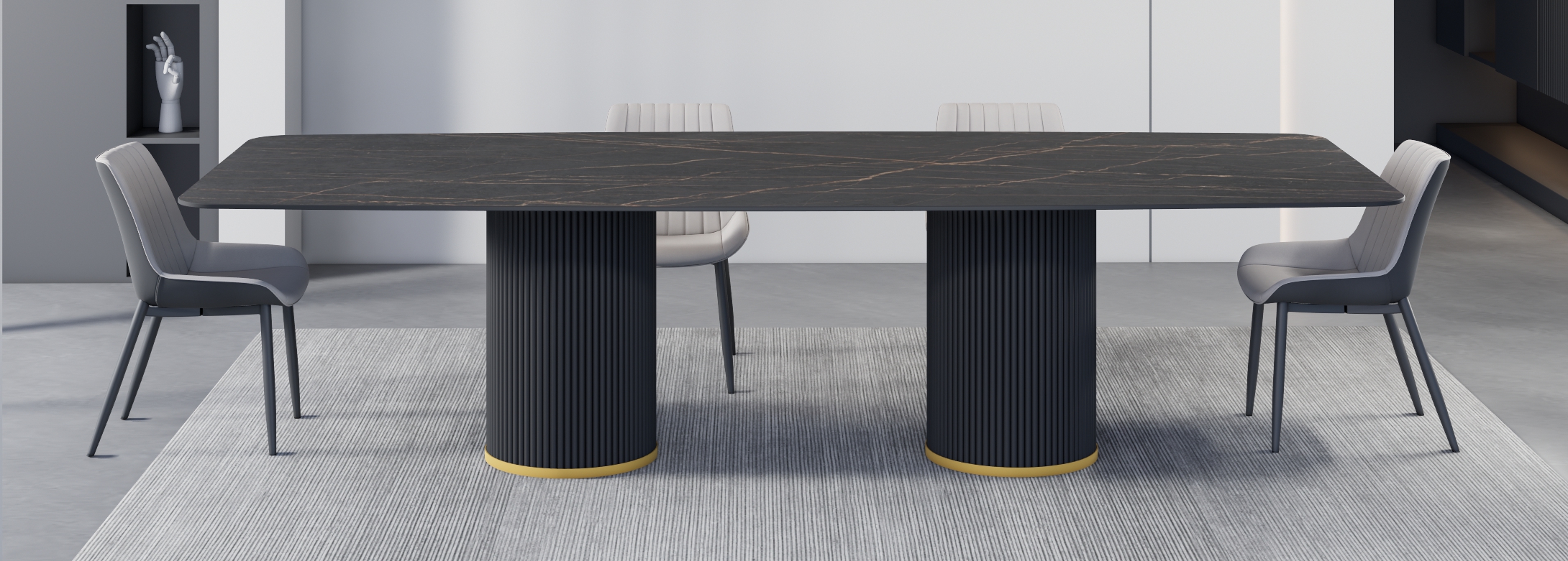 Colonna Base oro Black
